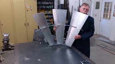 Building a Aermotor Windmill Wheel