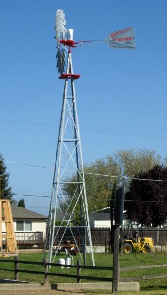 10 foot windmill & 33 foot tower