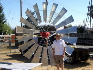 10 foot windmill wheel