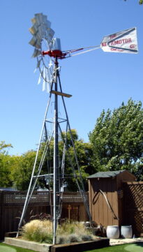 10 foot windmill on a 21 foot tower