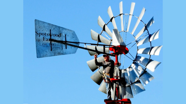 12 foot windmill repair