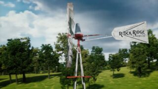 How a Windmill Pumps Water