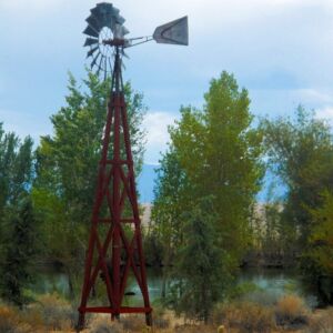 Aermotor Windmill on Wood Tower