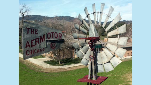 Just installed a rebuilt Aermotor windmill