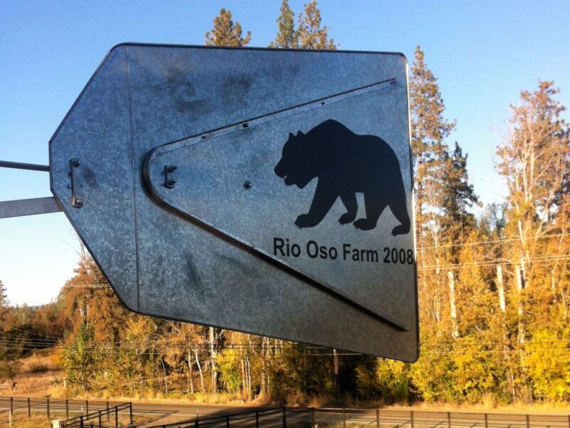Ranch windmill tail vane