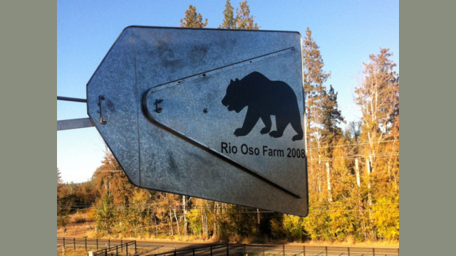 Ranch windmill tail vane