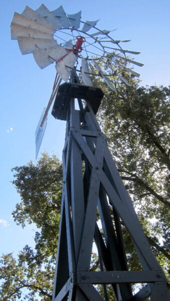 10 foot windmill with 6x6 legs & 2x6 braces