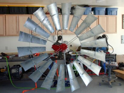 assembling a windmill