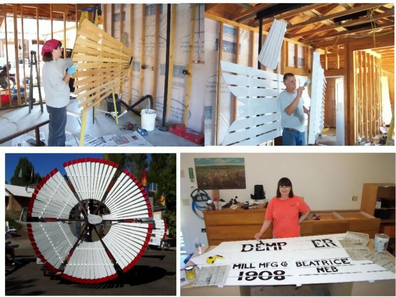 Wooden Windmill Repair