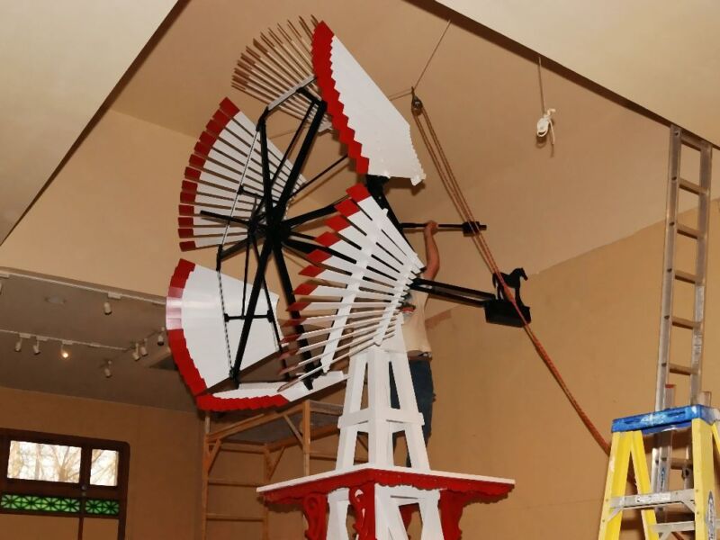 folding windmill