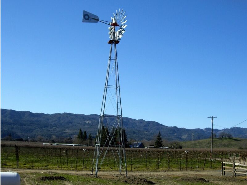 Aermotor windmill and tower
