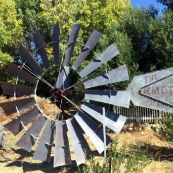 New windmill made to look old
