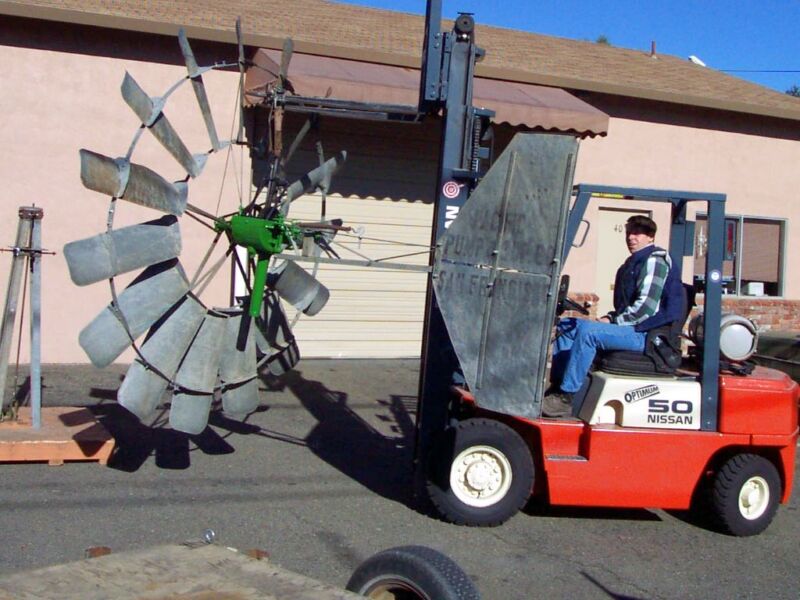 Pacific Pump San Francisco Windmill