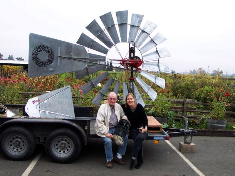 Windmill raising