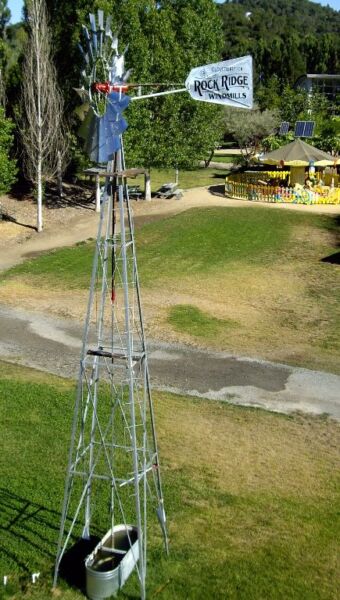 Standard farm windmill