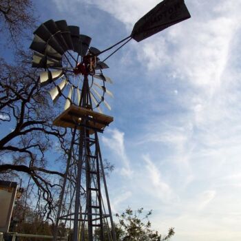 Restored Old Aermotor Windmill