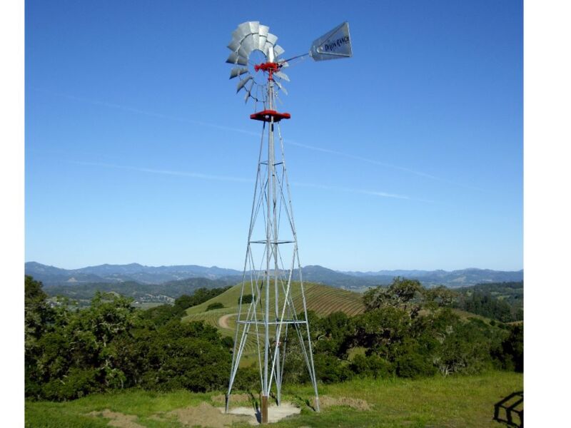 Windmill for pumping water