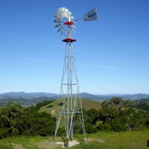 Windmill for pumping water