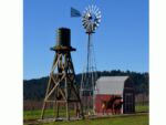 New windmill and water tank tower