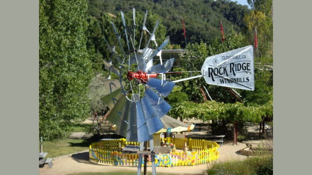 Farm Windmill Mendocino County