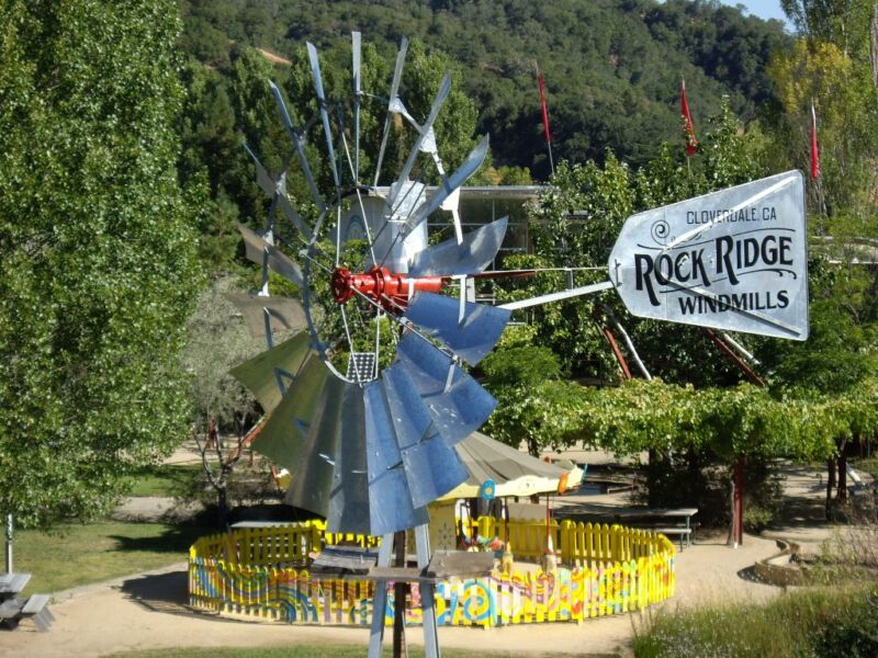 Farm Windmill Mendocino County