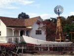 Six foot Aermotor windmill on wood tower