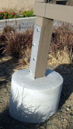 Anchor for windmill tower