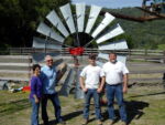 Installing a new windmill wheel